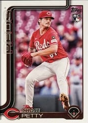 2025 Topps Update Base Set Chase Petty #US275 card