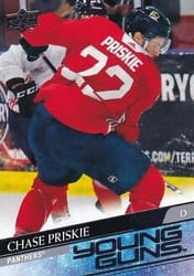 2020-21 Upper Deck Base Set Chase Priskie #473 card