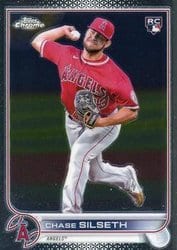 2022 Topps Chrome Update Base Set Chase Silseth #USC127 card