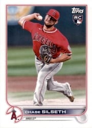 2022 Topps Mini Base Set Chase Silseth #US192 card