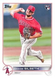 2022 Topps Update Base Set Chase Silseth #US192 card