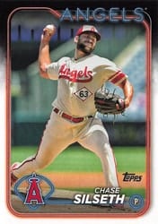 2024 Topps Base Set Chase Silseth #585 card