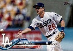 2018 Topps Base Set Chase Utley #263 card