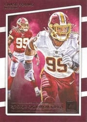 2020 Donruss Rookie Gridiron Kings Chase Young #RGK-CY card