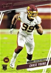 2020 Panini Chronicles Prestige Rookies Update Chase Young #307 card