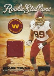 2020 Panini Playoff Rookie Stallions Chase Young #RS-11 card