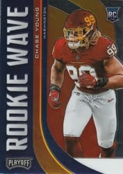 2020 Panini Playoff Rookie Wave Chase Young #RW-2 card