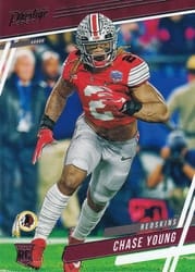2020 Panini Prestige Base Set Chase Young #220 card