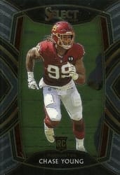 2020 Panini Select Base Set Chase Young #264 card