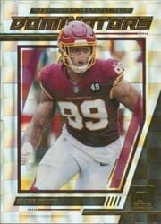 2021 Donruss Dominators Chase Young #D35 card