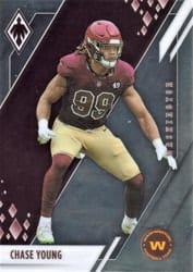 2021 Panini Phoenix Base Set Chase Young #95 card
