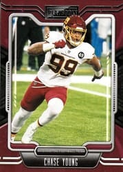 2021 Panini Playbook Base Set Chase Young #97 card