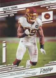 2021 Panini Prestige Base Set Chase Young #155 card