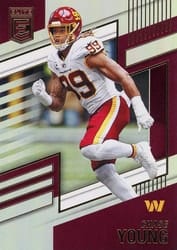 2022 Donruss Elite Base Set Chase Young #12 card