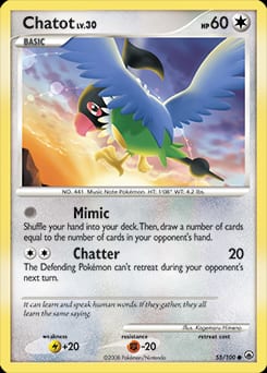 2008 Majestic Dawn Chatot #55 card