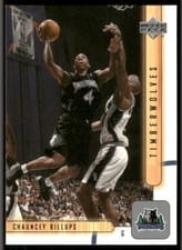 2001-02 Upper Deck Base Set Chauncey Billups #103 card