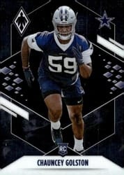 2021 Panini Phoenix Base Set Chauncey Golston #185 card
