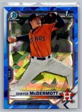 2021 Bowman Draft Sapphire Chayce McDermott #BDC-13 card