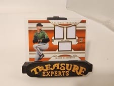 2024 Panini National Treasures Game Gear Swatches Trio Chayce McDermott #4 card