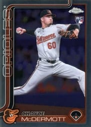 2025 Topps Chrome Base Set Chayce McDermott #266 card