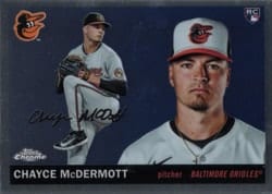 2025 Topps Chrome Platinum Base Set Chayce McDermott #245 card