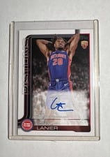 2025-26 Topps Flagship Real One Rookie Autographs Chaz Lanier #TFRR-CL card