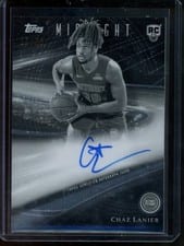 2025-26 Topps Midnight Rookie Horizon Signatures Chaz Lanier #RHS-CL card