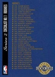 1992-93 SkyBox Base Set Checklist 1: 328-360 #411 card