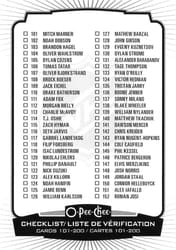 2022-23 O-Pee-Chee Base Set Checklist: 101-200 #200 card