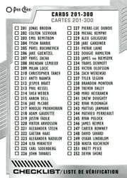 2020-21 O-Pee-Chee Base Set Checklist: 201-300 #300 card