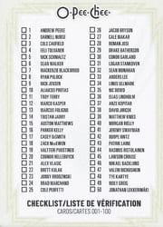 2025-26 O-Pee-Chee Base Retro Checklist #100 card