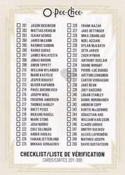 2025-26 O-Pee-Chee Base Retro Checklist #300 card