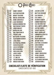 2025-26 O-Pee-Chee Base Retro Checklist #600 card