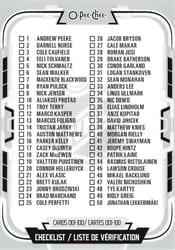 2025-26 O-Pee-Chee Base Set Checklist #100 card