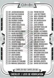 2025-26 O-Pee-Chee Base Set Checklist #300 card