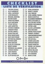 2022-23 O-Pee-Chee Retro Checklist Card #100 card