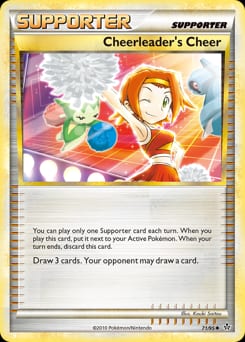 HS—Unleashed Cheerleader's Cheer #71 card