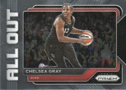 2023 Panini Prizm WNBA All Out Chelsea Gray #10 card