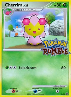 2009 Pokémon Rumble Cherrim #2 card