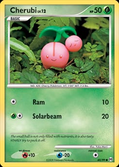 2009 Arceus Cherubi #60 card