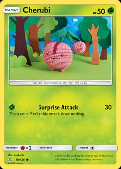 Ultra Prism Cherubi #10 card