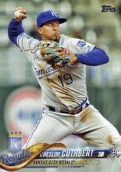 2018 Topps Base Set Cheslor Cuthbert #72 card