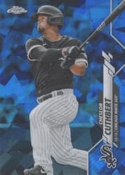 2020 Topps Chrome Update Sapphire Edition Base Set Cheslor Cuthbert #U-23 card