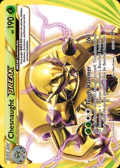 2015 BREAKthrough Chesnaught BREAK #12 card