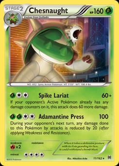 2015 BREAKthrough Chesnaught #11 card