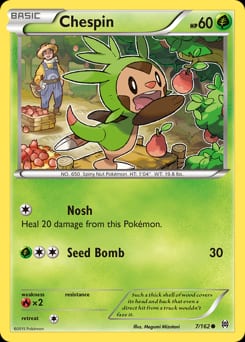 BREAKthrough Chespin #7 card