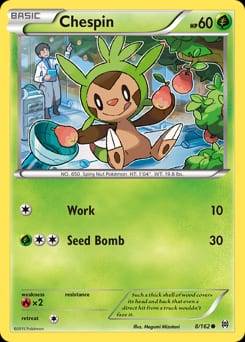 BREAKthrough Chespin #8 card