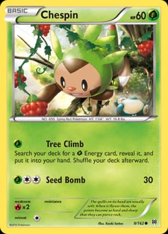 BREAKthrough Chespin #9 card