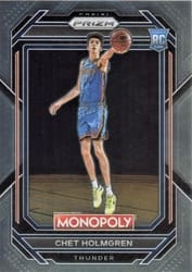 2022-23 Panini Prizm Monopoly Base Set Chet Holmgren #63 card