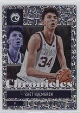 2022 Panini Chronicles Draft Picks Chet Holmgren #1 card